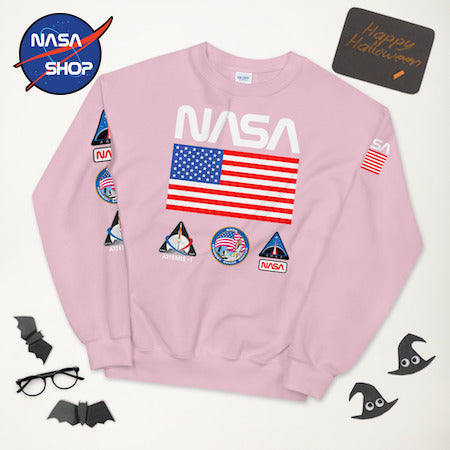 Sweat NASA Garçon Logo Officiel pour les nasanautes fan de la NASA avec une superbe Impression de la National Aeronautic and Space Administration Sweat NASA Garcon ∣ NASA SHOP FRANCE®