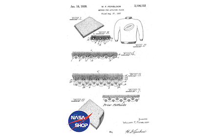 Histoire Sweat Champion - Brevet Processus Flocage ∣ NASA SHOP FRANCE®