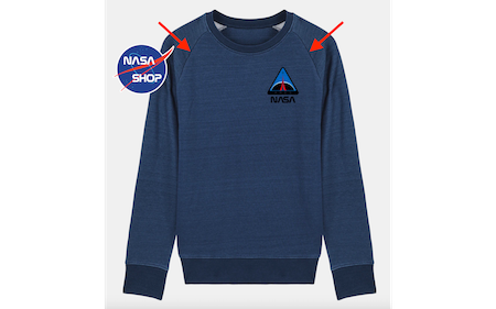 Origine du Sweat-shirt Denim Raglan ∣ NASA SHOP FRANCE®