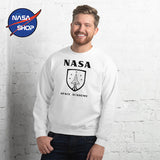 Sweat NASA blanc Space Academy ∣ NASA SHOP FRANCE®