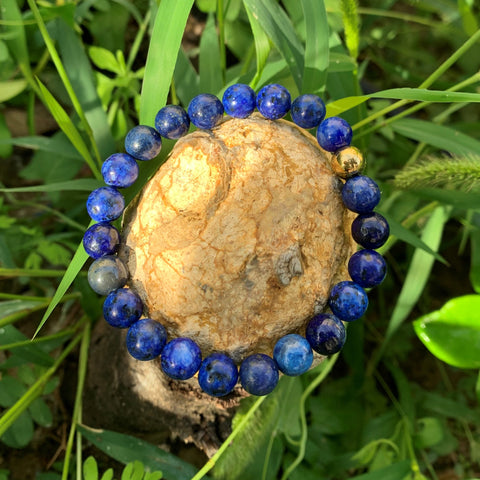 Bracelet lapis-lazuli