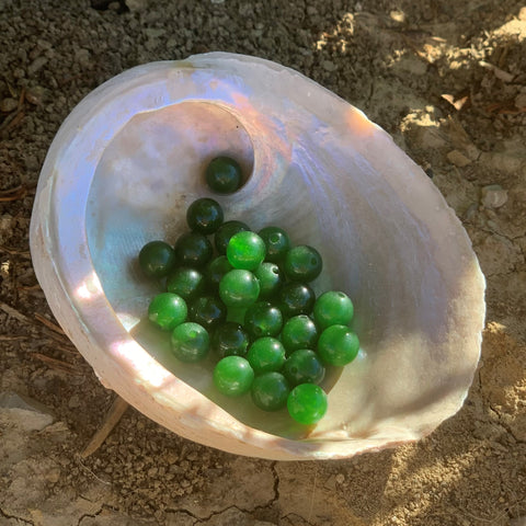 Perles de jade