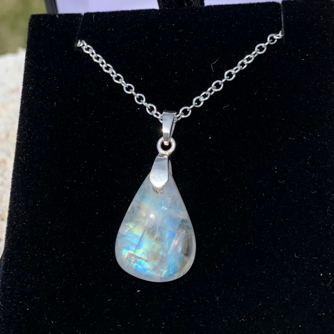 Labradorite blanche d'Inde