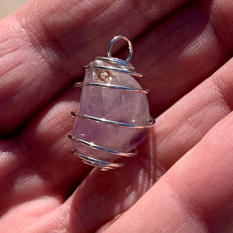 amethyst pendant