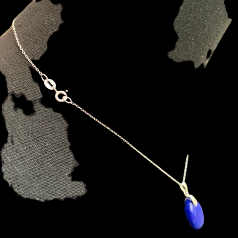 Pendentif avec Lapis-Lazuli d'Afghanistan de chez oussia.com