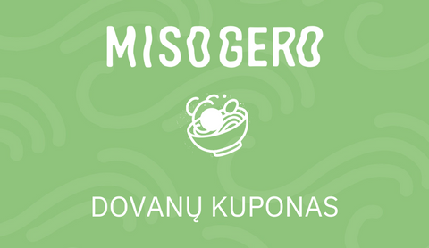 miso gero dovanų kuponas