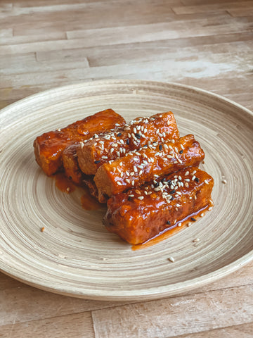 Korėjietiškas keptas tofu