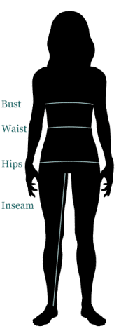 Taking Woman's Measurements for Sizing