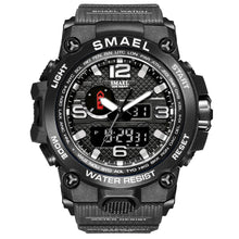 Load image into Gallery viewer, Men Sports Watches Dual Display Analog Digital LED Electronic Quartz Wristwatches Waterproof Swimming Military Watch Us-Superstore(DS)