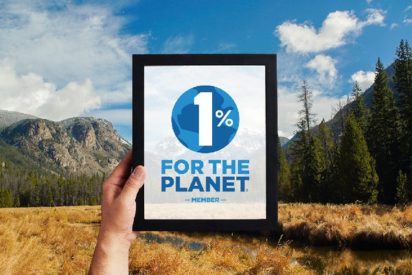 One percent for the planet member