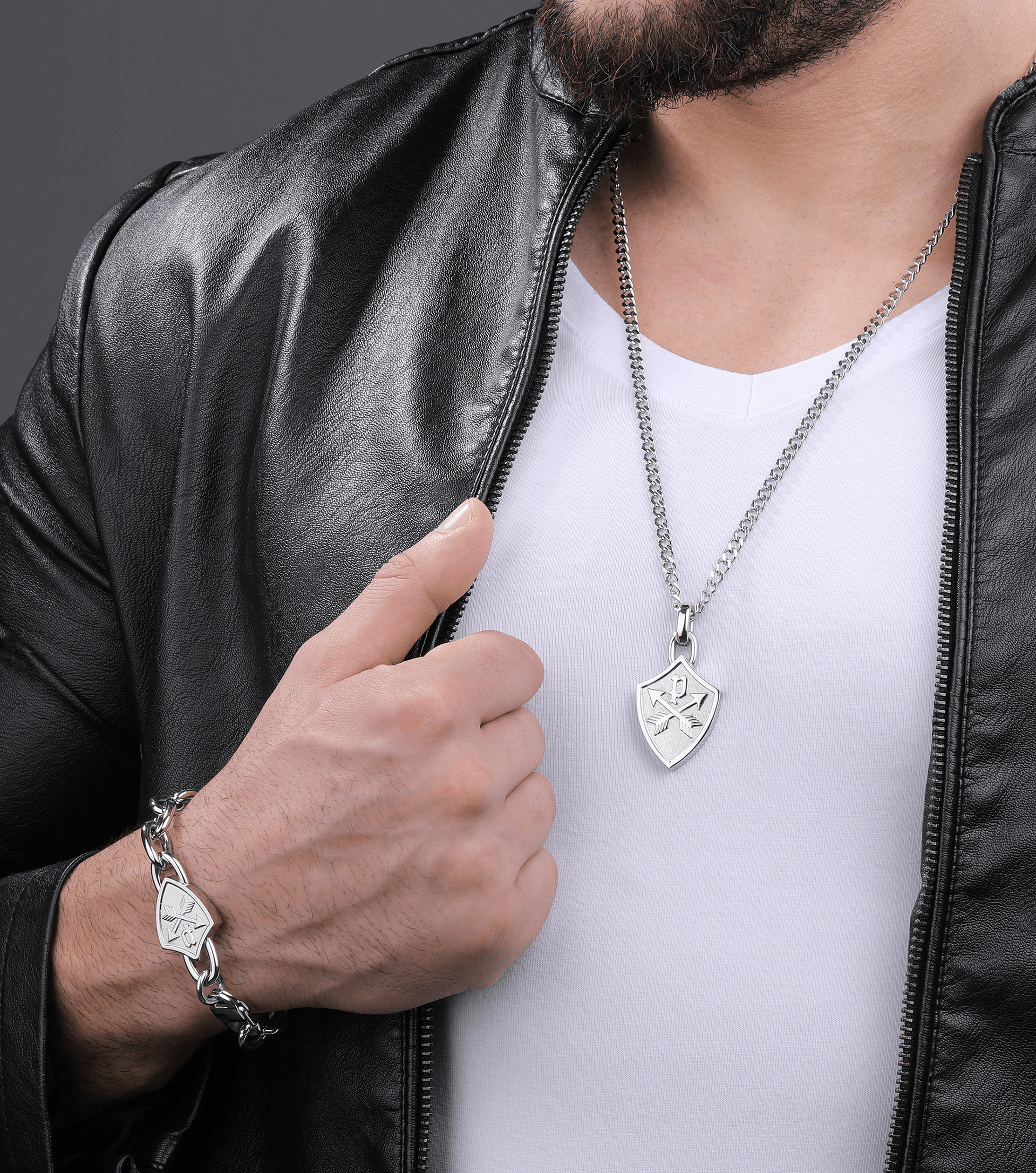 Mens Locket Bracelet 