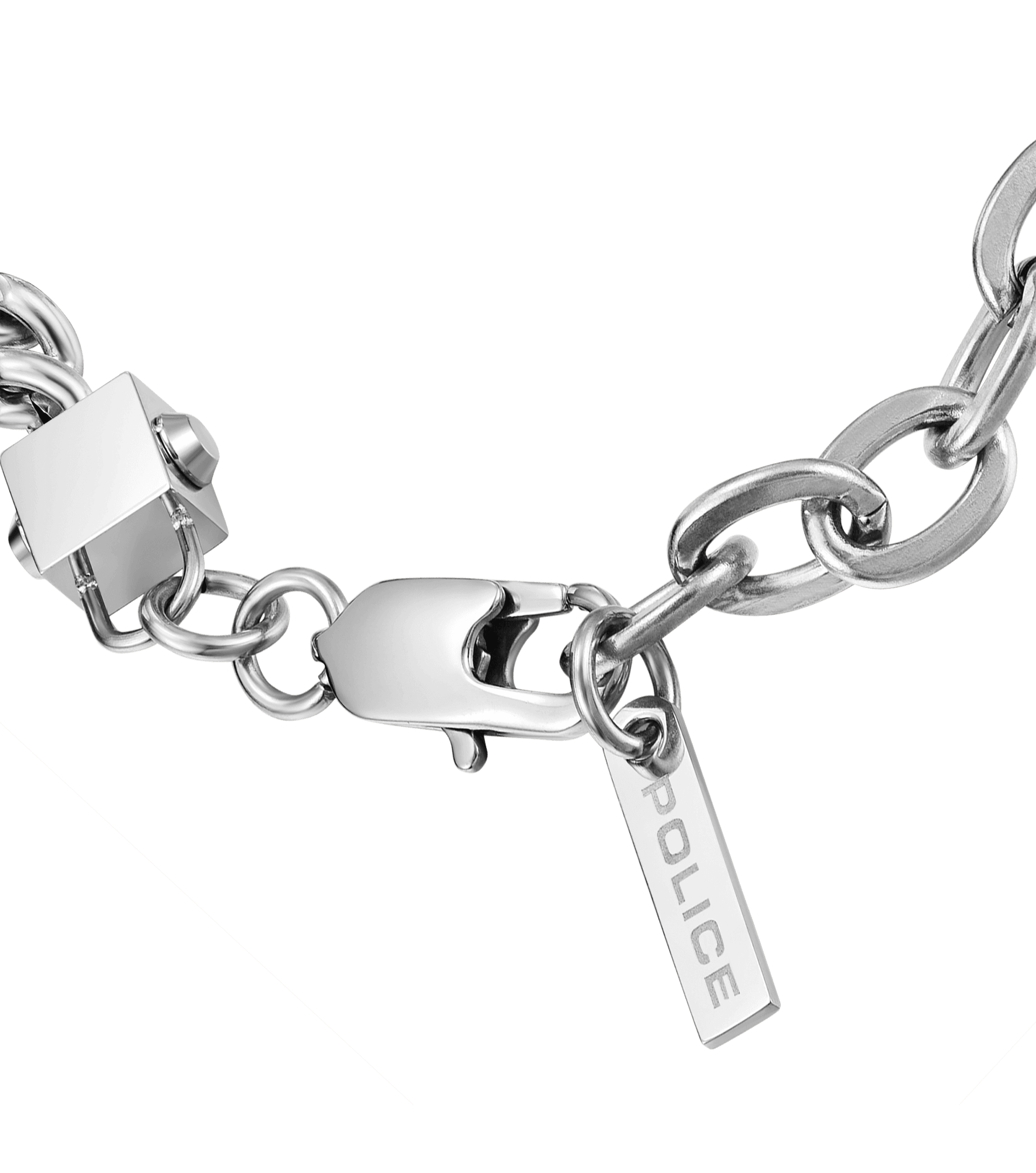 Police jewels - Chained Necklace By Police For Men PEAGN0002102