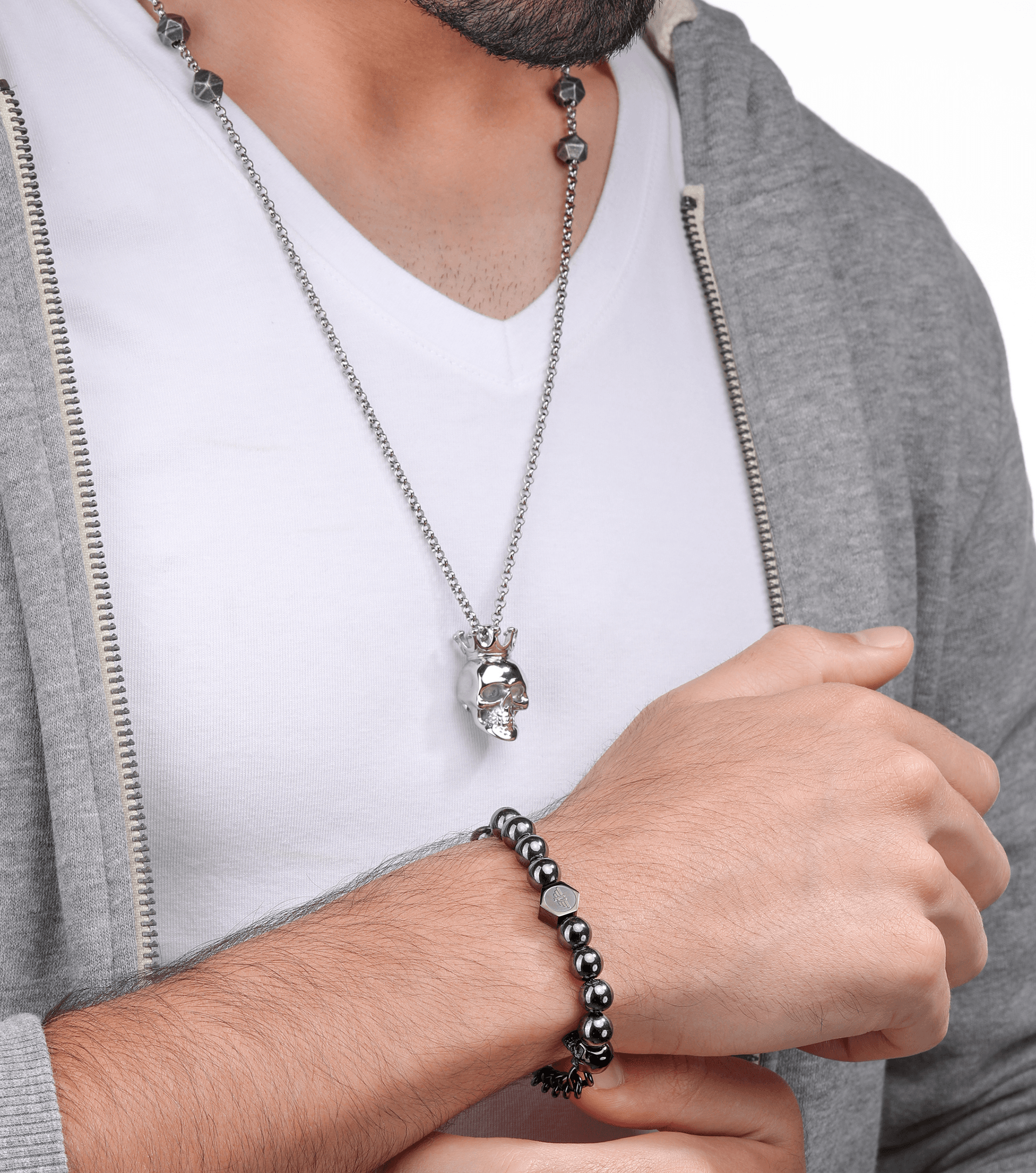 Police jewels - Vertex Halskette für Herren von Police PEAGN0000901