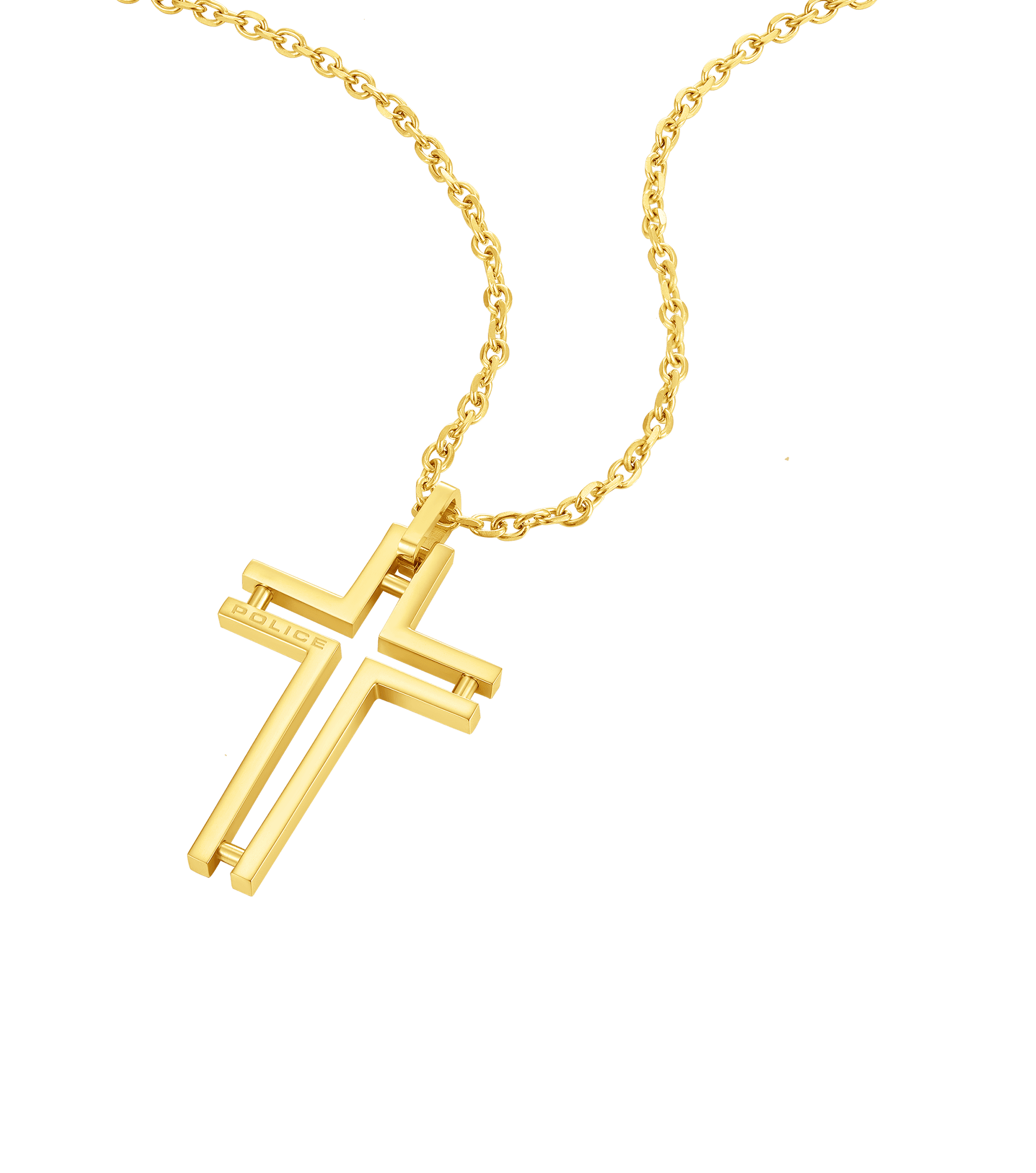 Out Police PEAGN2211301 jewels Crossed - Police Necklace For Men