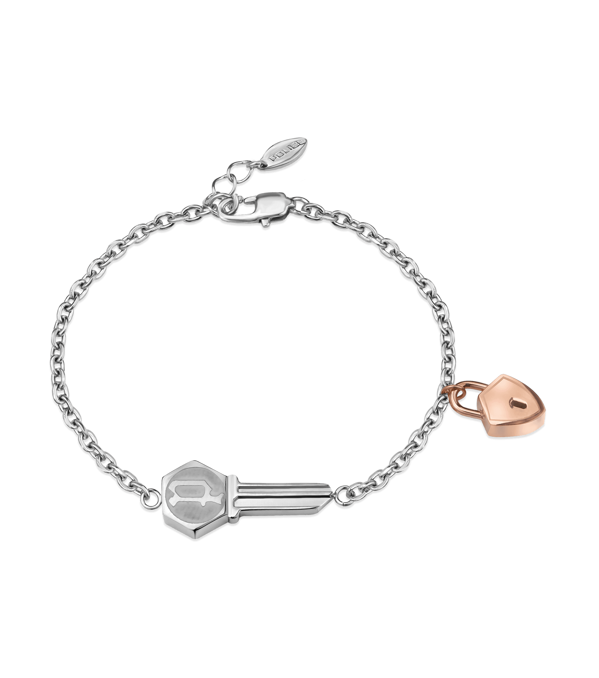 Police jewels - P Key Necklace Police For Women PEJLN2213001