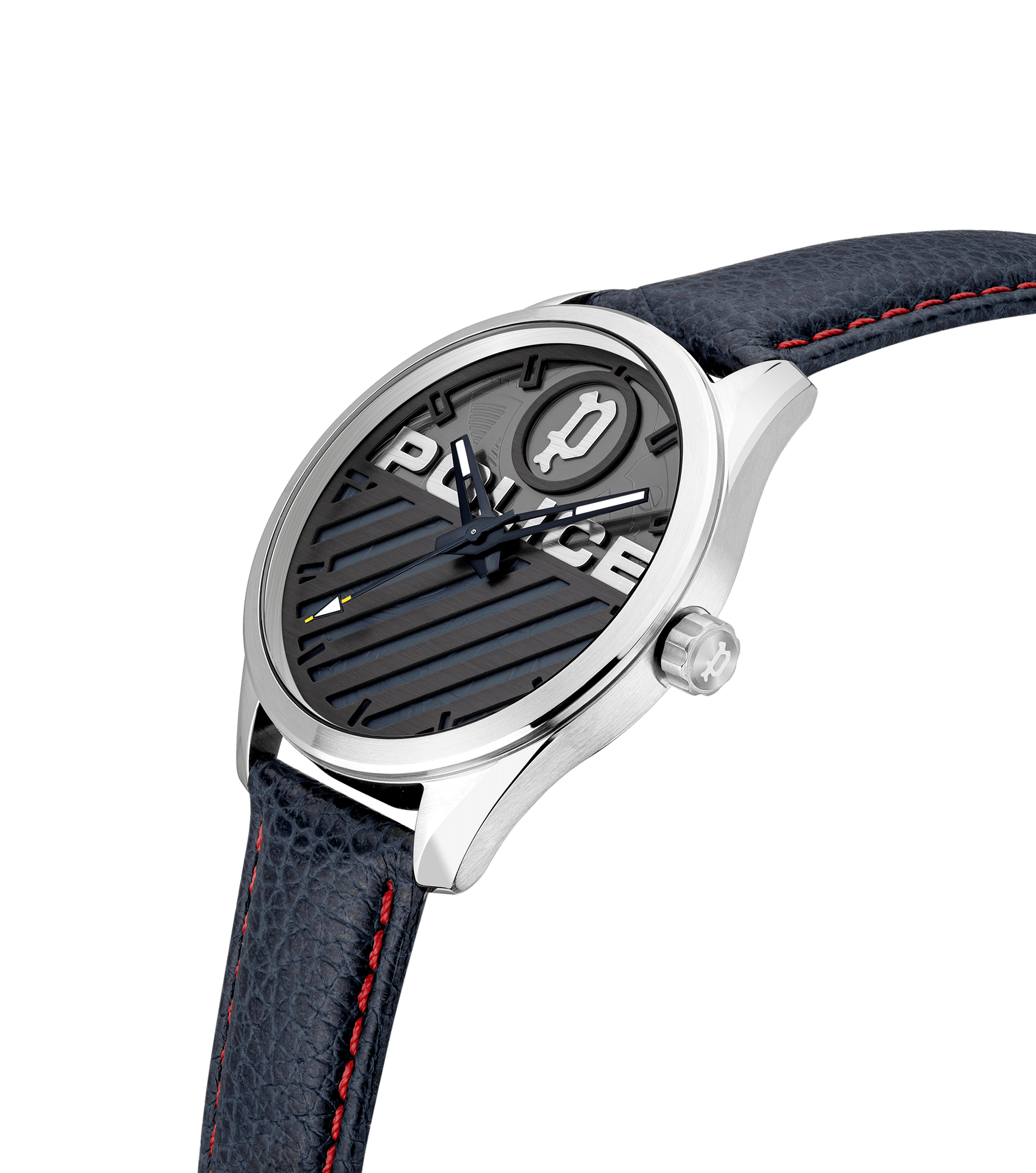 Men Police Silver, Watch Grille For watches By Blue - Police