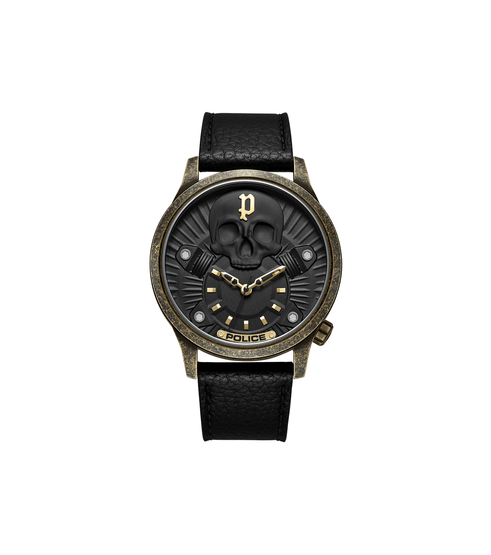 Police watches - Jet Watch By Men Gold Black, Police For