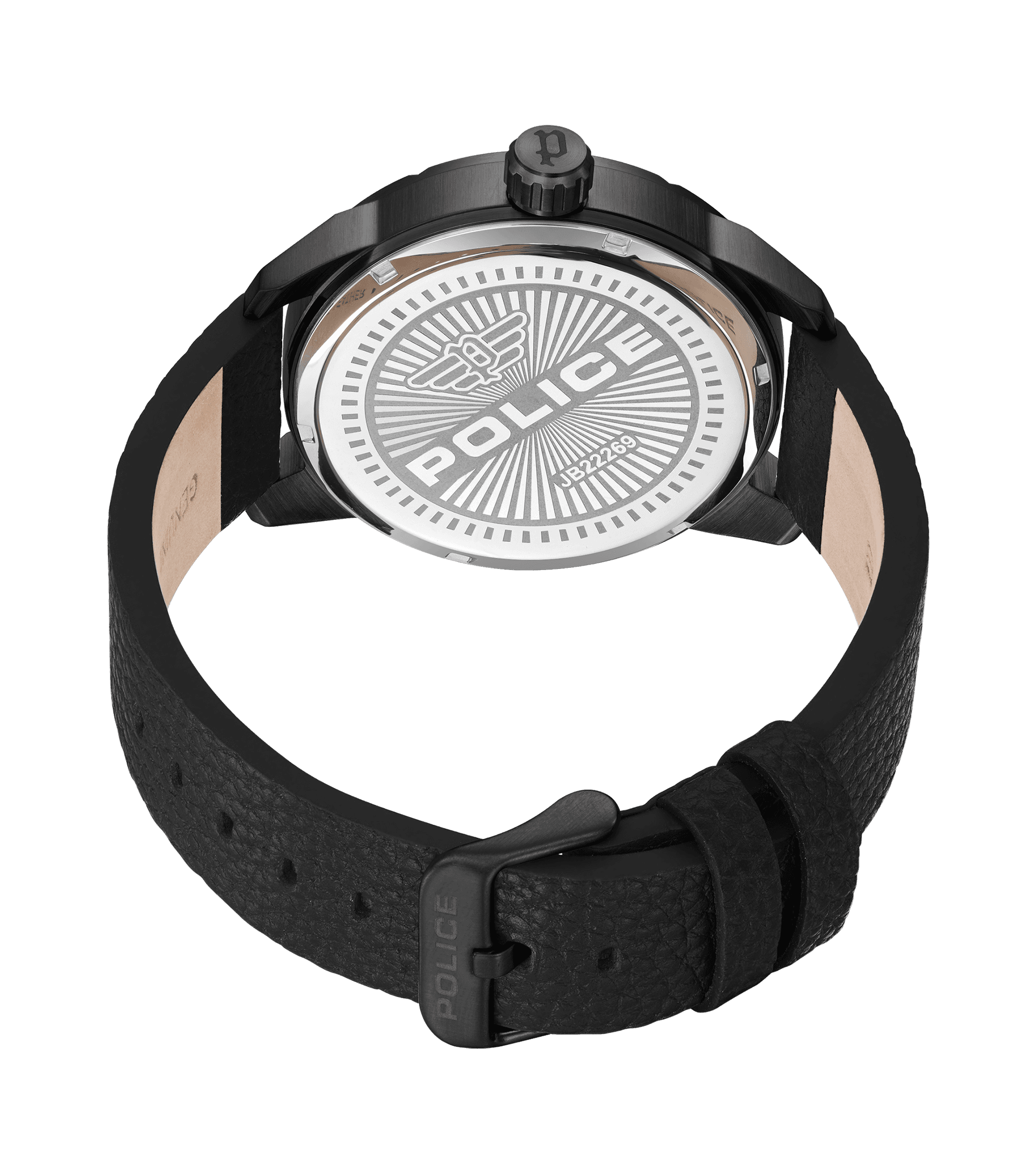 Police watches - Zenith Watch For By Police Men Black Grey