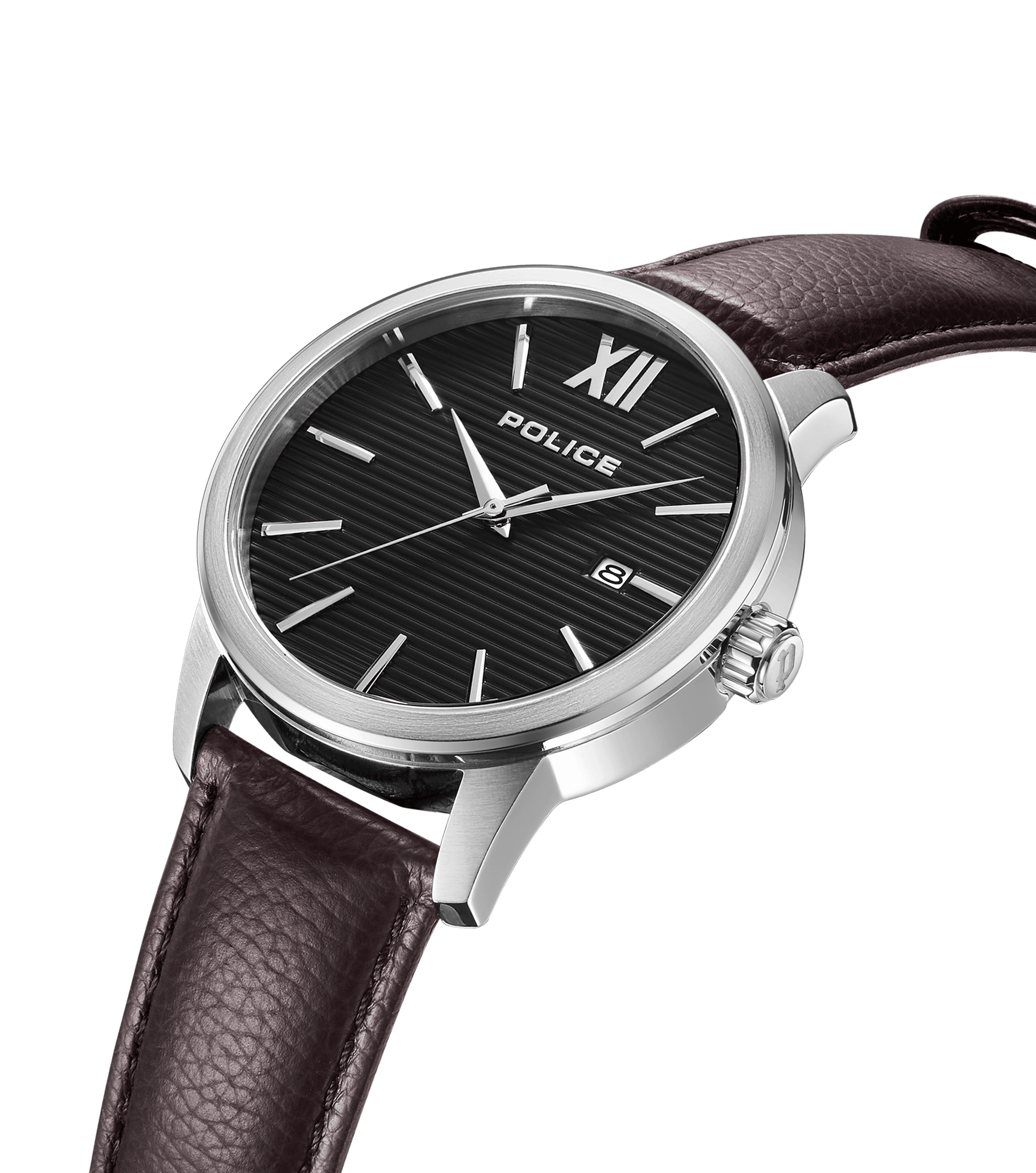 Grey, Watch By Men - Police For Vertex watches Grey Police