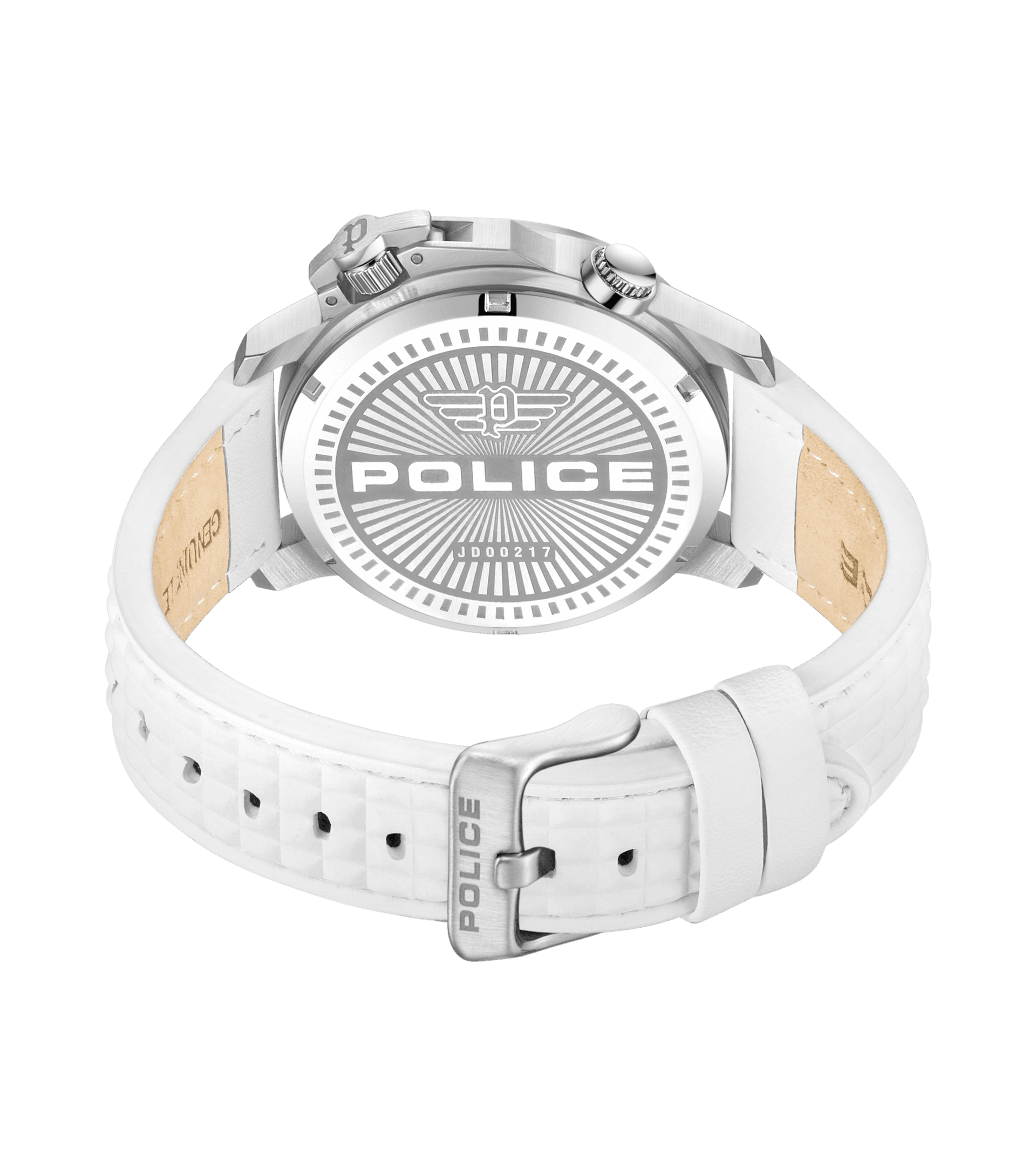 Herren Police - Police Weiß, Silber Automated für watches Uhr