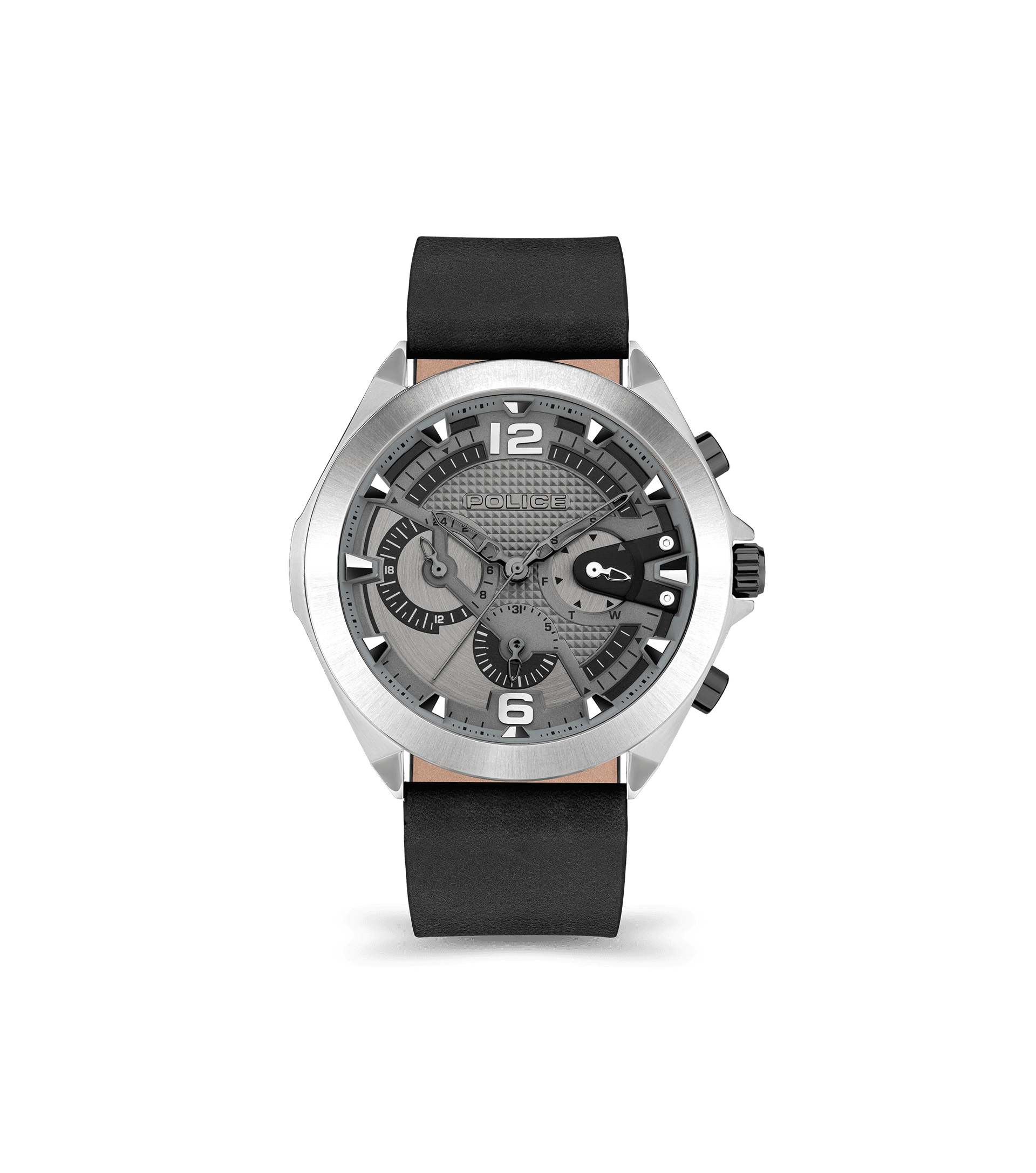 Police watches - Zenith Police Watch Men Black By Grey, For