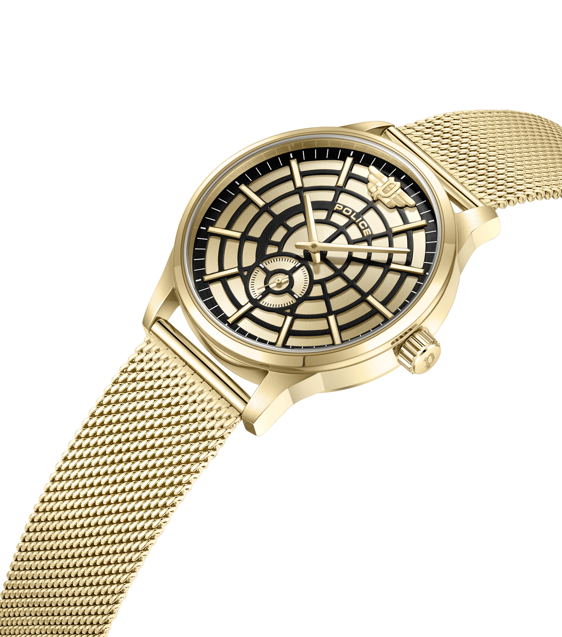 Black, Jet By watches For Police Police Men Watch - Gold