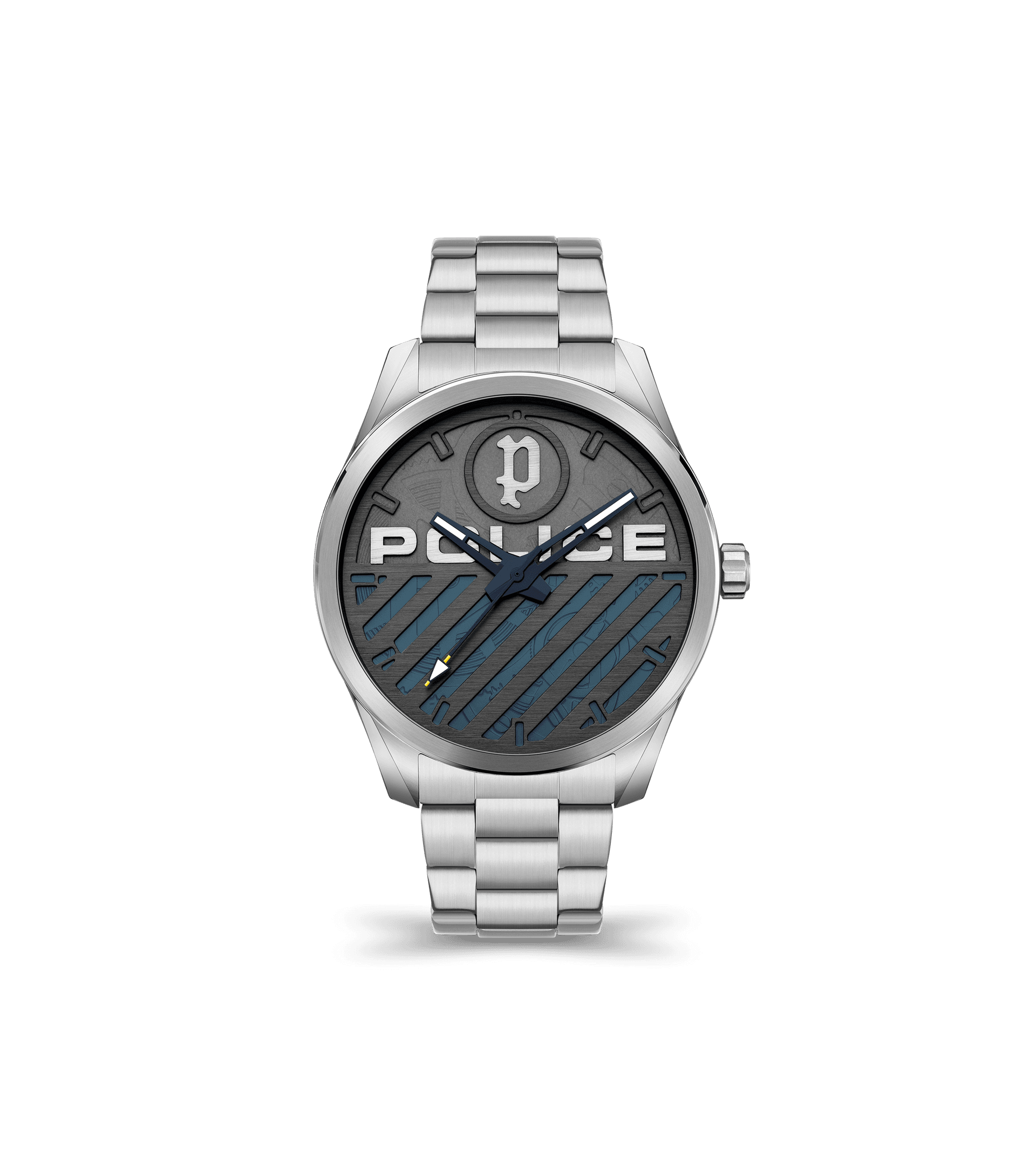 Police watches - For Grey, Men Grey Watch Police By Grille
