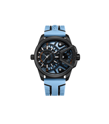 Police watches - Underlined Watch Police For Men Blue, Black