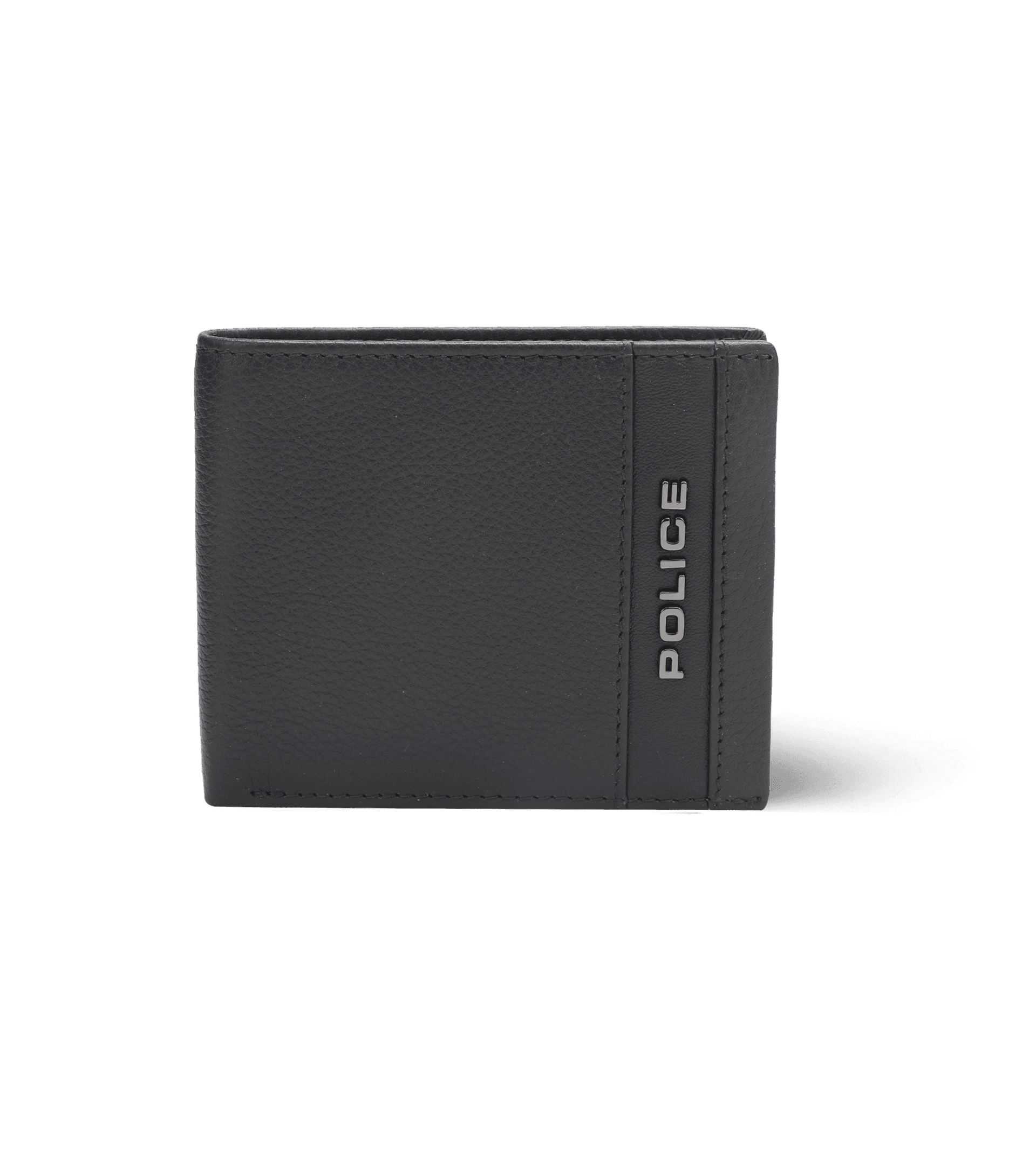 Buy Police Emboss Automated Card Case with Coin Pocket Wallet-Black  (PT508827_2-1) at