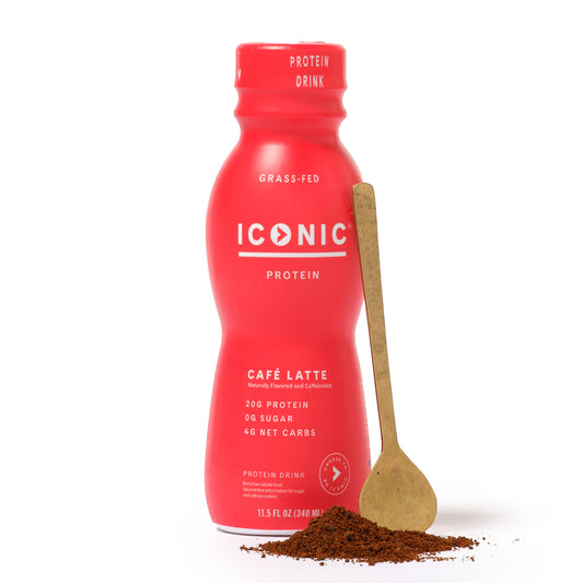 Iconic-Protein Powder Chocolate Truffle-1 LB Sealed 20g protein 0g