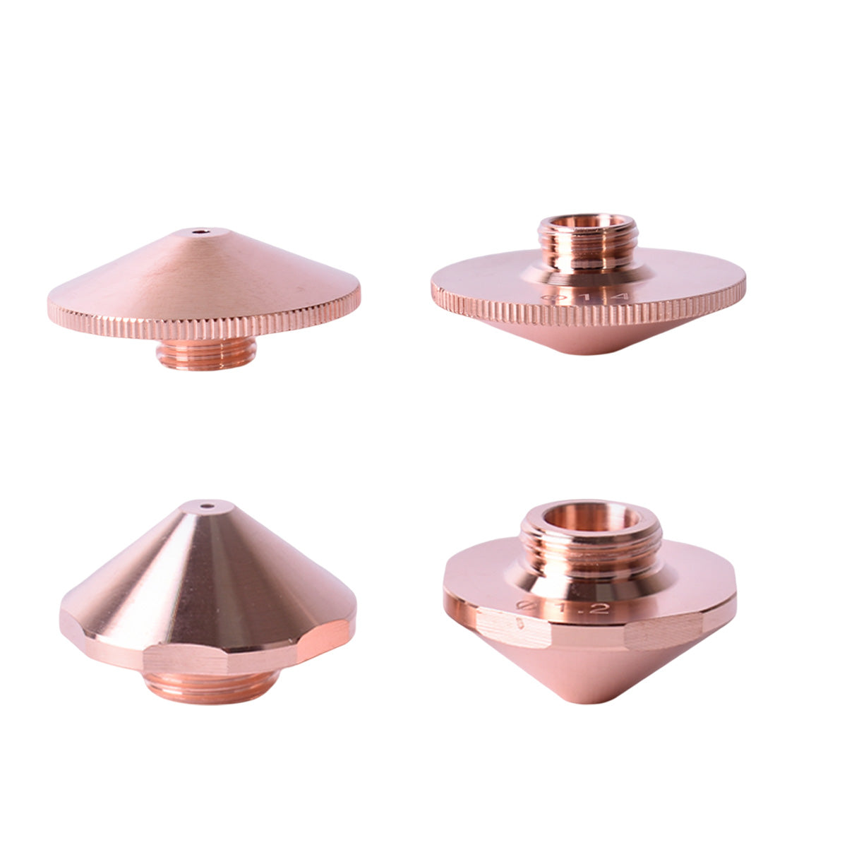 Startnow O.D.25mm Fiber Laser Nozzle EAA Single Layers Member With Steps Inside High Pressure Nozzles