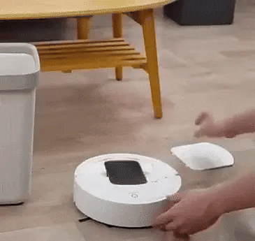 Robô Limpa Pelos do Chão com Umidificador de Ar lar da ana