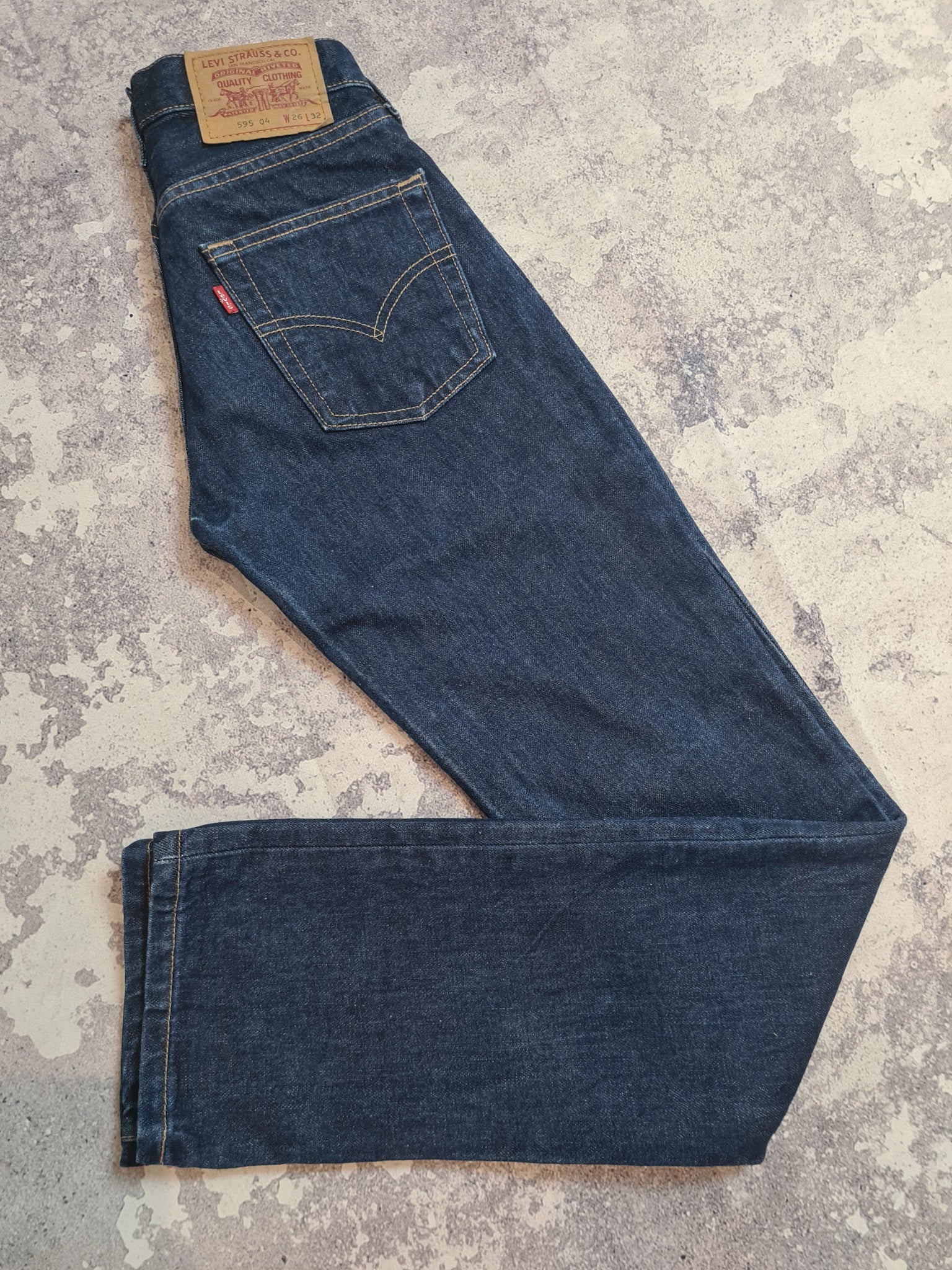 Vintage 1990s Levi's 595 Jeans W24 – Funky Cat