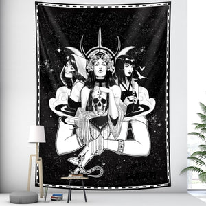 Tarot Divination home decoration witchcraft tapestry Mandala wall decoration Hippie Bohemian decorative sheet sofa blanket