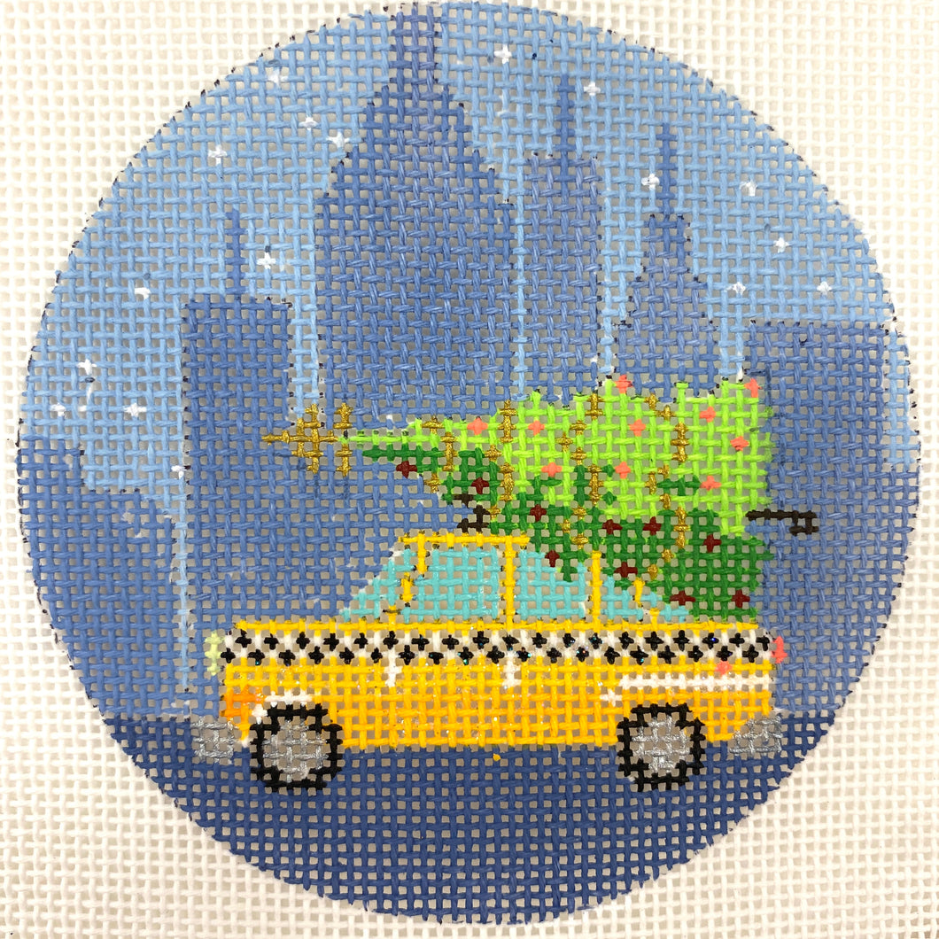 A New York Holiday Taxi Ornament