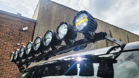 Ford Bronco AuxBeam LED Overhead Light Built by Daven