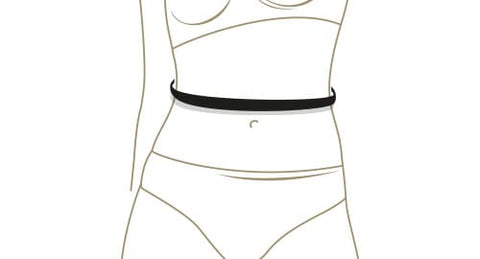 How to measure your waist