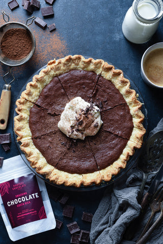 Chocolate Brownie Pie Recipe from Harvest Chocolate