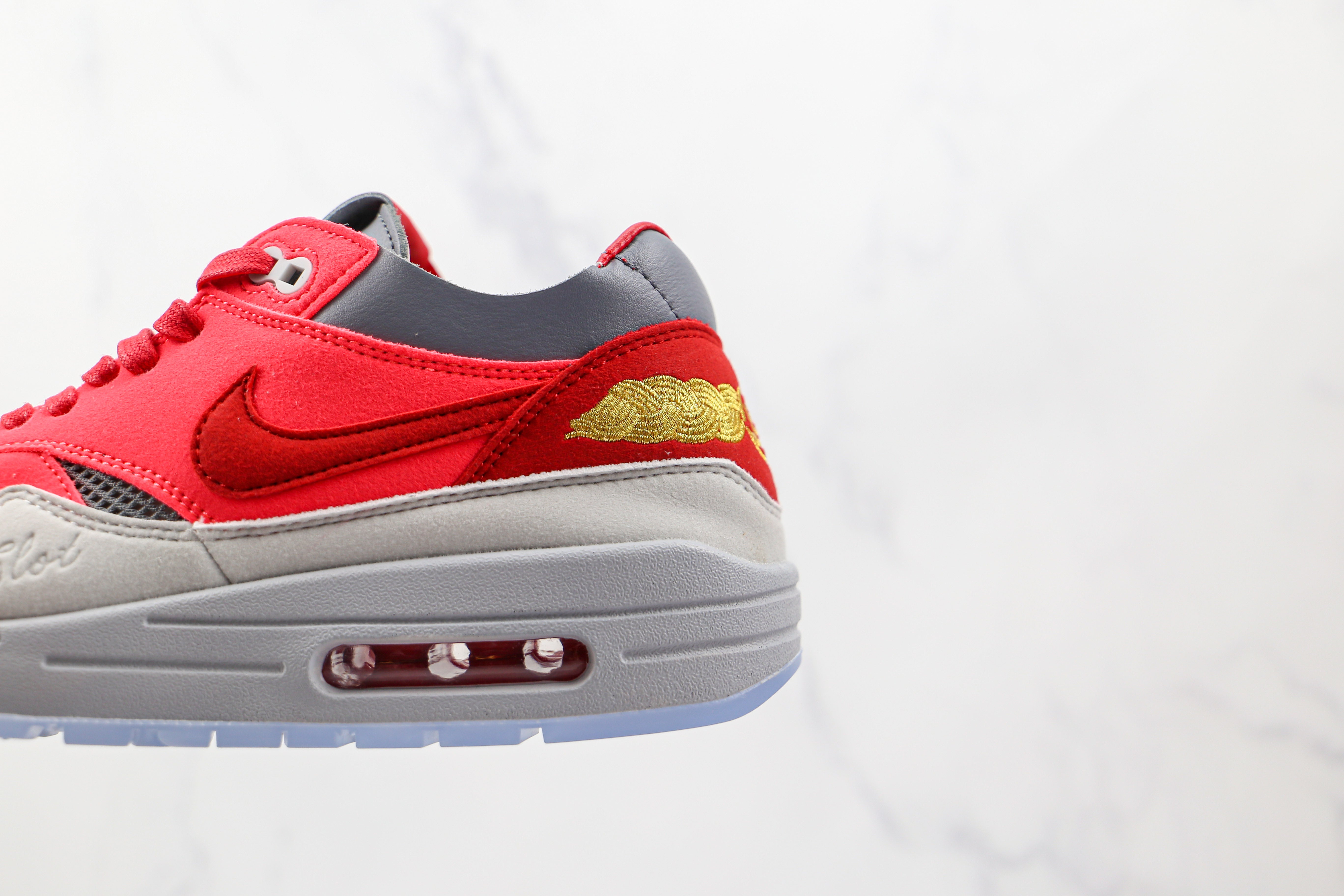 Nike Air Max 1 CLOT Kiss of Death Solar Red DD1870-600 Sneakers