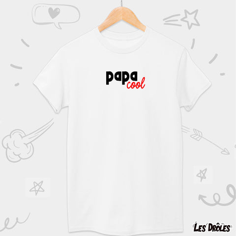 e t-shirt "Papa Cool", l'idée cadeau parfaite pour la Fête des Pères