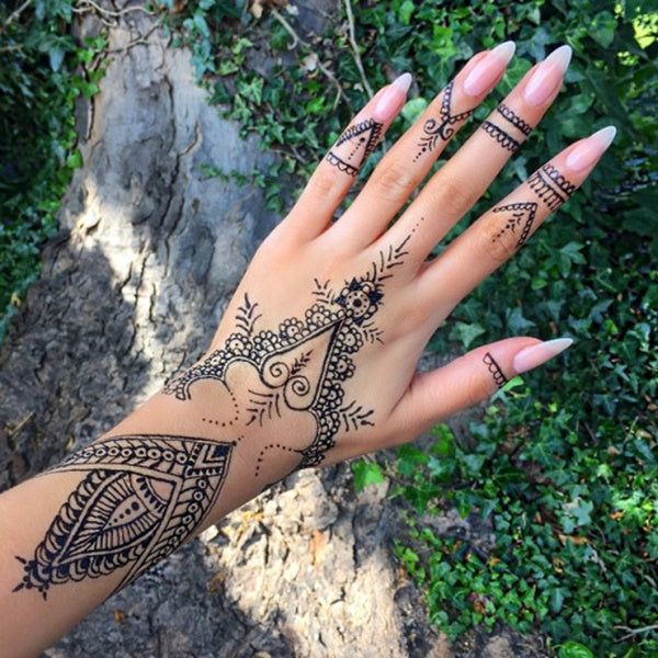 32 Free Henna Tattoo Design You Can Do Best Henna Drawings At Home New  2021  eeasyknitting com  Henna tattoo designs Henna style tattoos  Simple henna tattoo