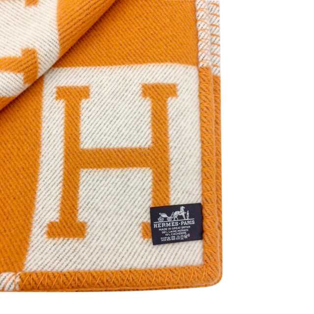 hermes monogram blanket