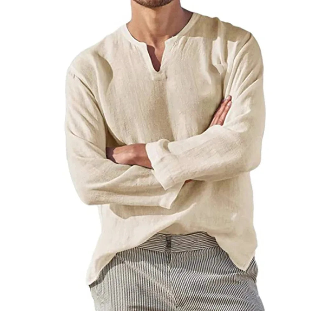 Chemise Homme Lin Coton