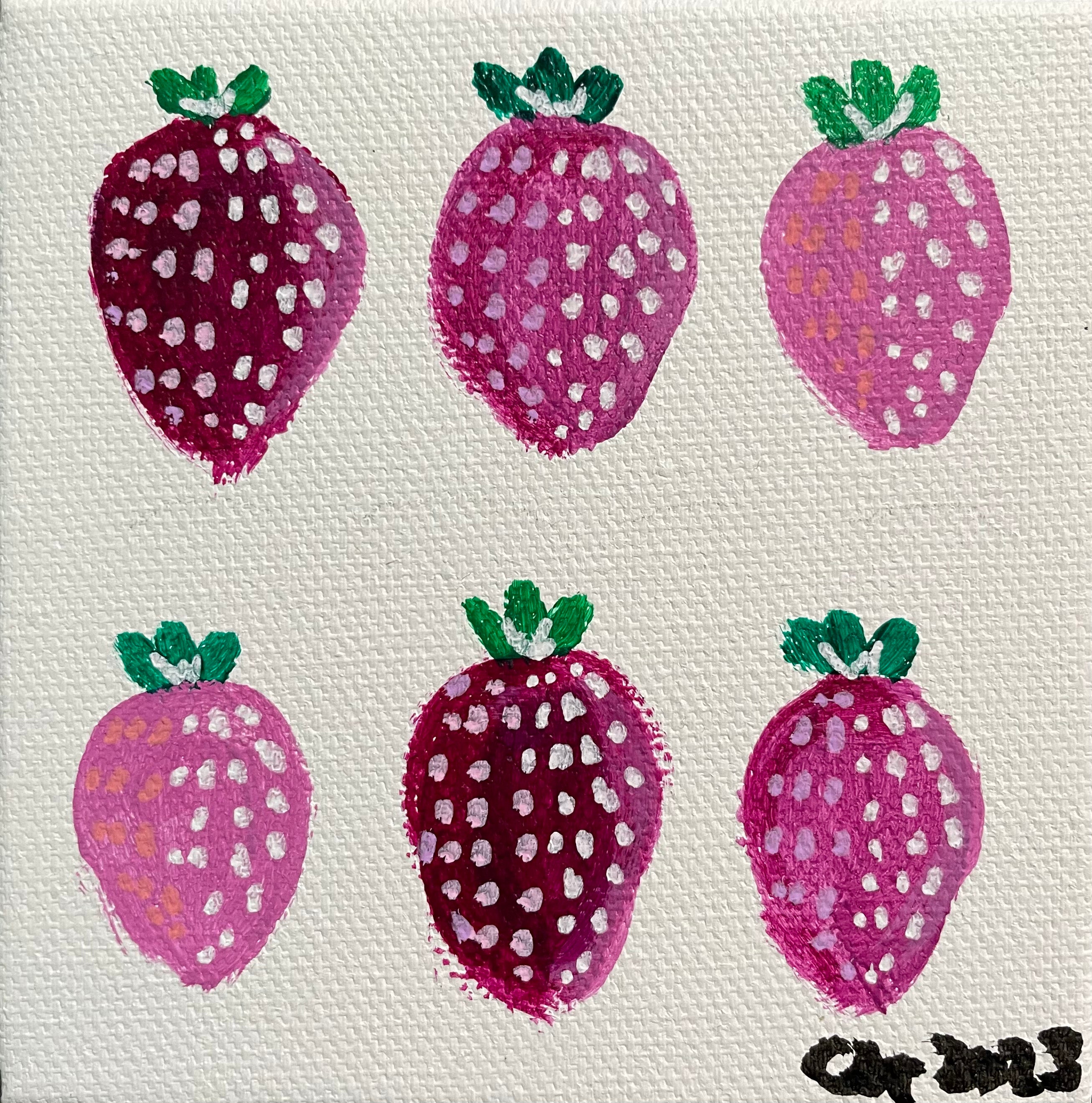 Strawberries 4x4