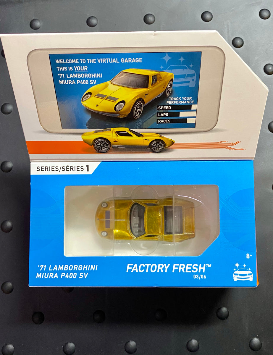 Cars, Trucks & Vans Hot Wheels id '71 LAMBORGHINI MIURA P400 SV Factory  Fresh Series 03/06 Gold MISB Diecast & Vehicles YA9780893