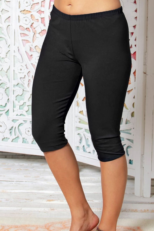 Leggings capri green/smaragd