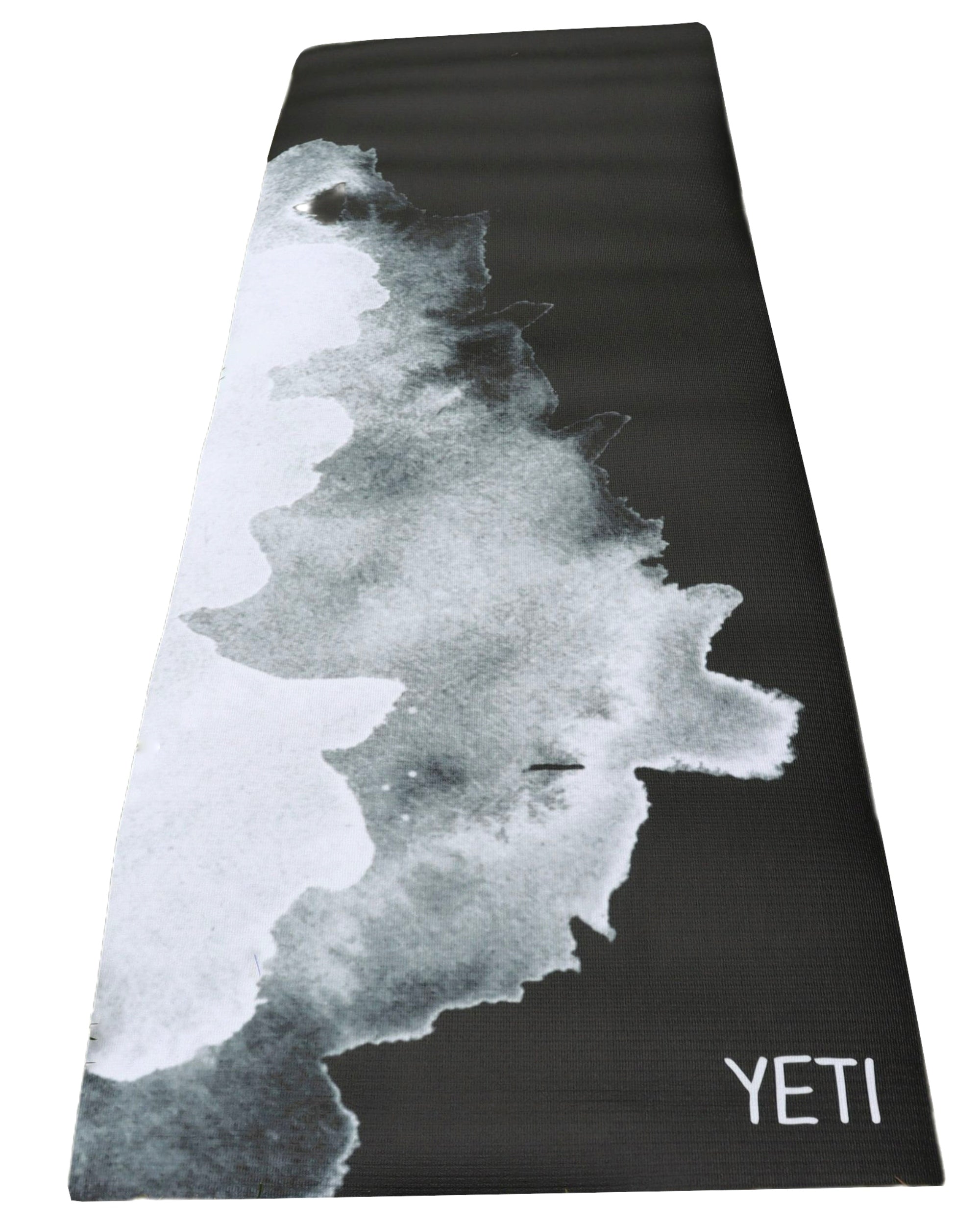 Yune Yoga Mat Black1 schwarz weiß Design 6 mm