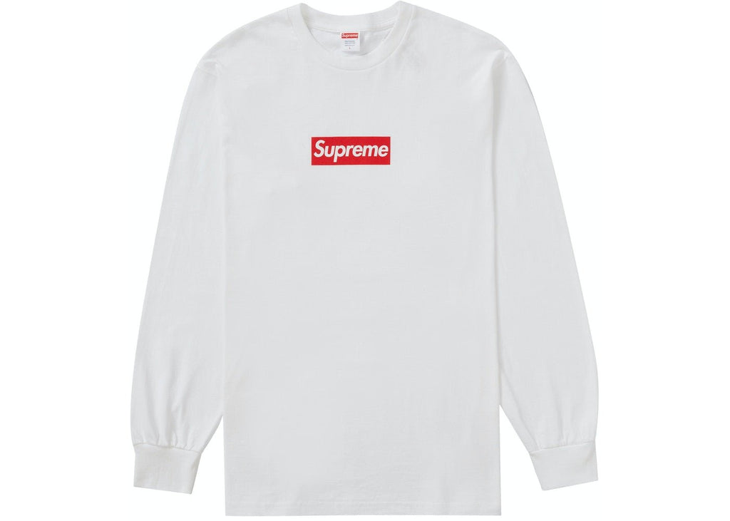 15400円本物 セール 在庫台数限定 Supreme Box Logo L/S Tee 希少