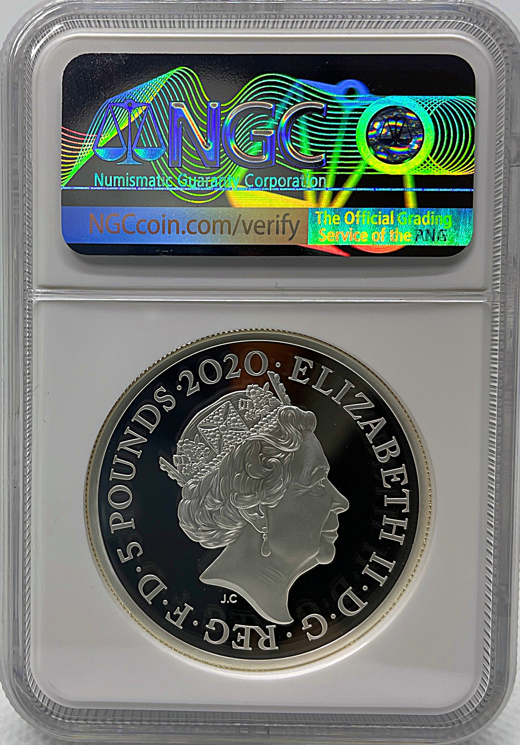 マルチボーダーシリーズ ナポレオン・ボナパルト プルーフ銀貨 NGC