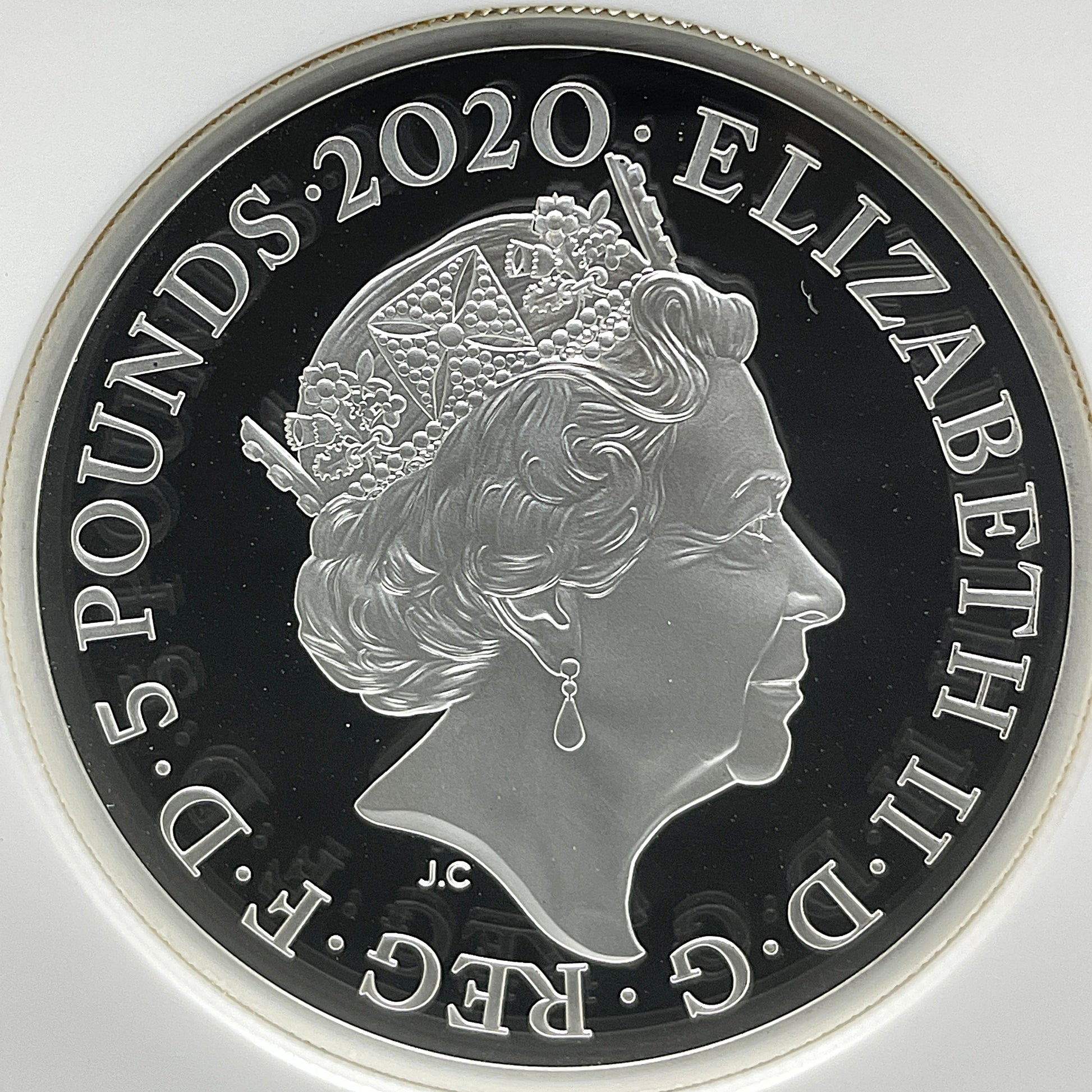 イギリス 007 2oz 銀貨 コレクション 旧貨幣/金貨/銀貨/記念硬貨